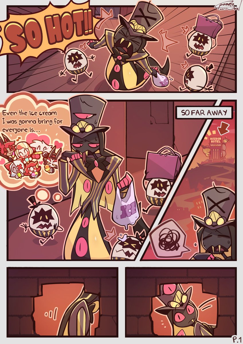 Watch and Learn.😌🍦☀💕
#HazbinHotel #SirPentious #zestial 