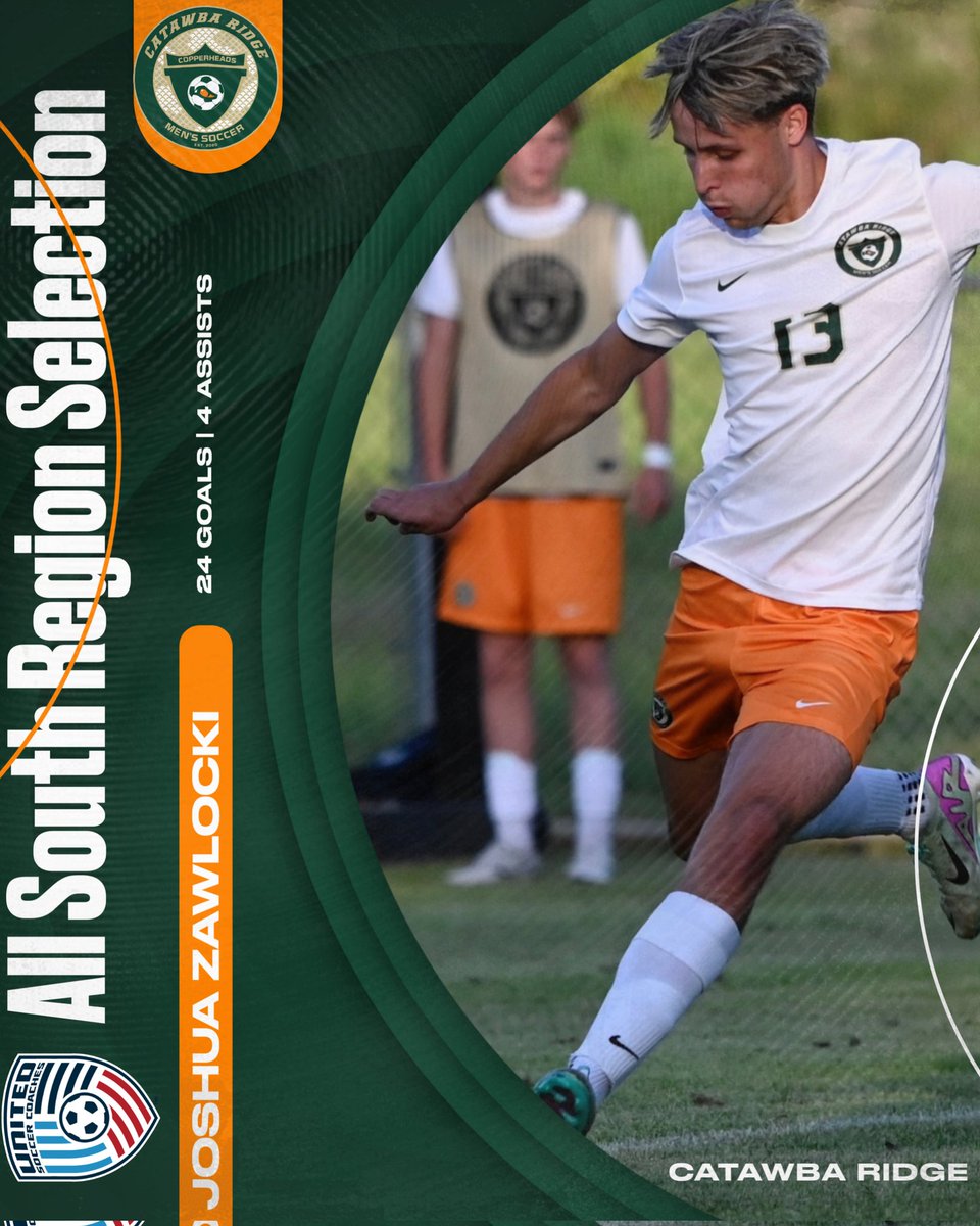 For only the second time in school history, we have a player named to the United Soccer Coaches All South Region Team, which spans from Virginia to Mississippi!

Congrats Josh!!