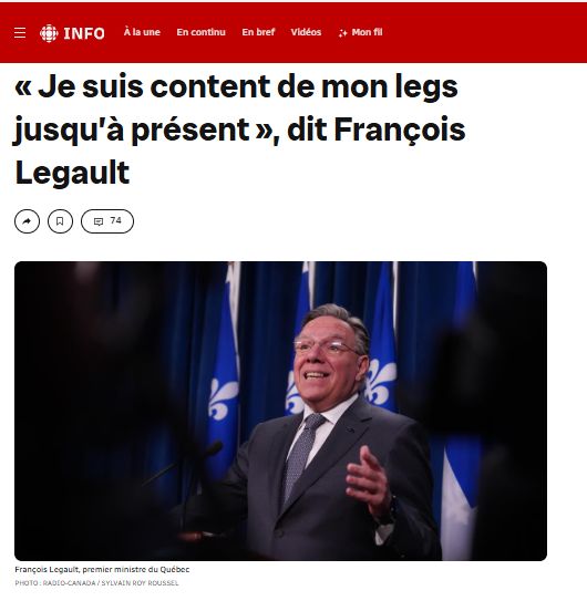La CAQ met le Québec sur la voie de la prospérité ! 💪

Comme l’explique si bien M. François Legault, premier ministre du Québec : 
« On a semé des graines qui risquent de pousser dans les prochains mois, les prochaines années. » 

En savoir plus 👉 buff.ly/cCYbsxg