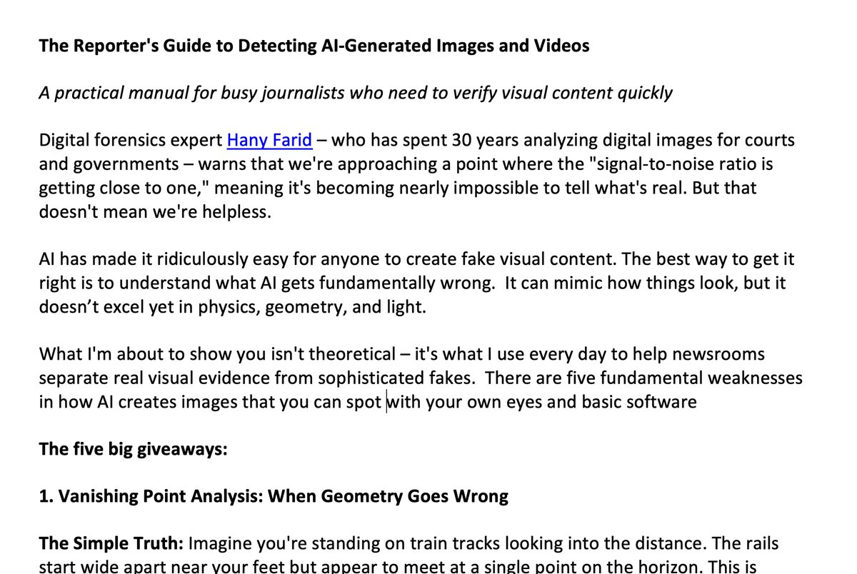 𝚑𝚎𝚗𝚔 𝚟𝚊𝚗 𝚎𝚜𝚜 (@henkvaness) on Twitter photo Coming up: reporters guide for detecting ai-generated images and videos, to be published by <a href="/gijn/">Global Investigative Journalism Network</a>, with <a href="/Shayan86/">Shayan Sardarizadeh</a> . Over 27 pages of tips and tools. Coming up: reporters guide for detecting ai-generated images and videos, to be published by <a href="/gijn/">Global Investigative Journalism Network</a>, with <a href="/Shayan86/">Shayan Sardarizadeh</a> . Over 27 pages of tips and tools.