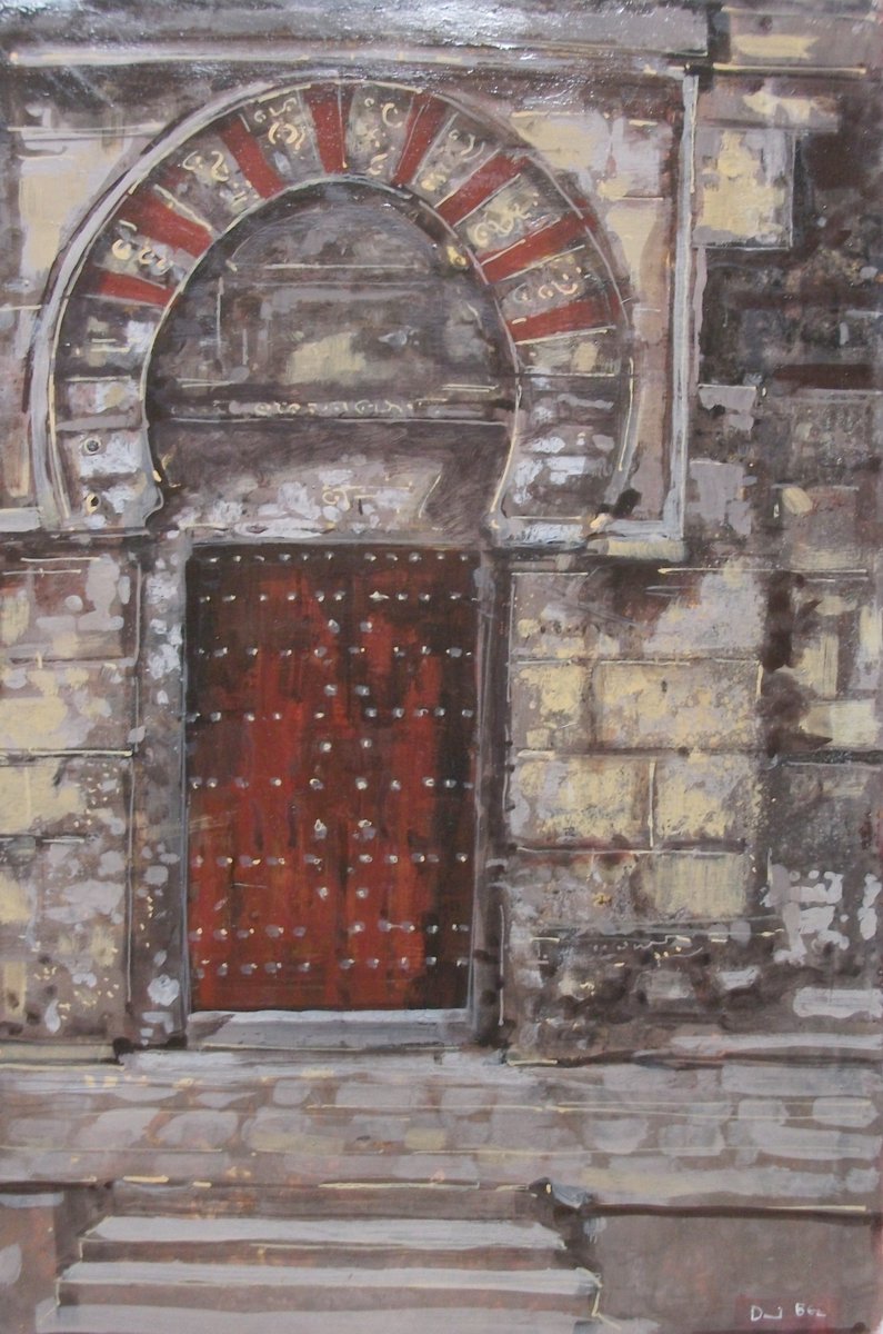 3268 Grand Viziers Gate, Cordoba acrylic and oil on paper 18x12 inches £200 unframed. If interested in purchasing please message me.