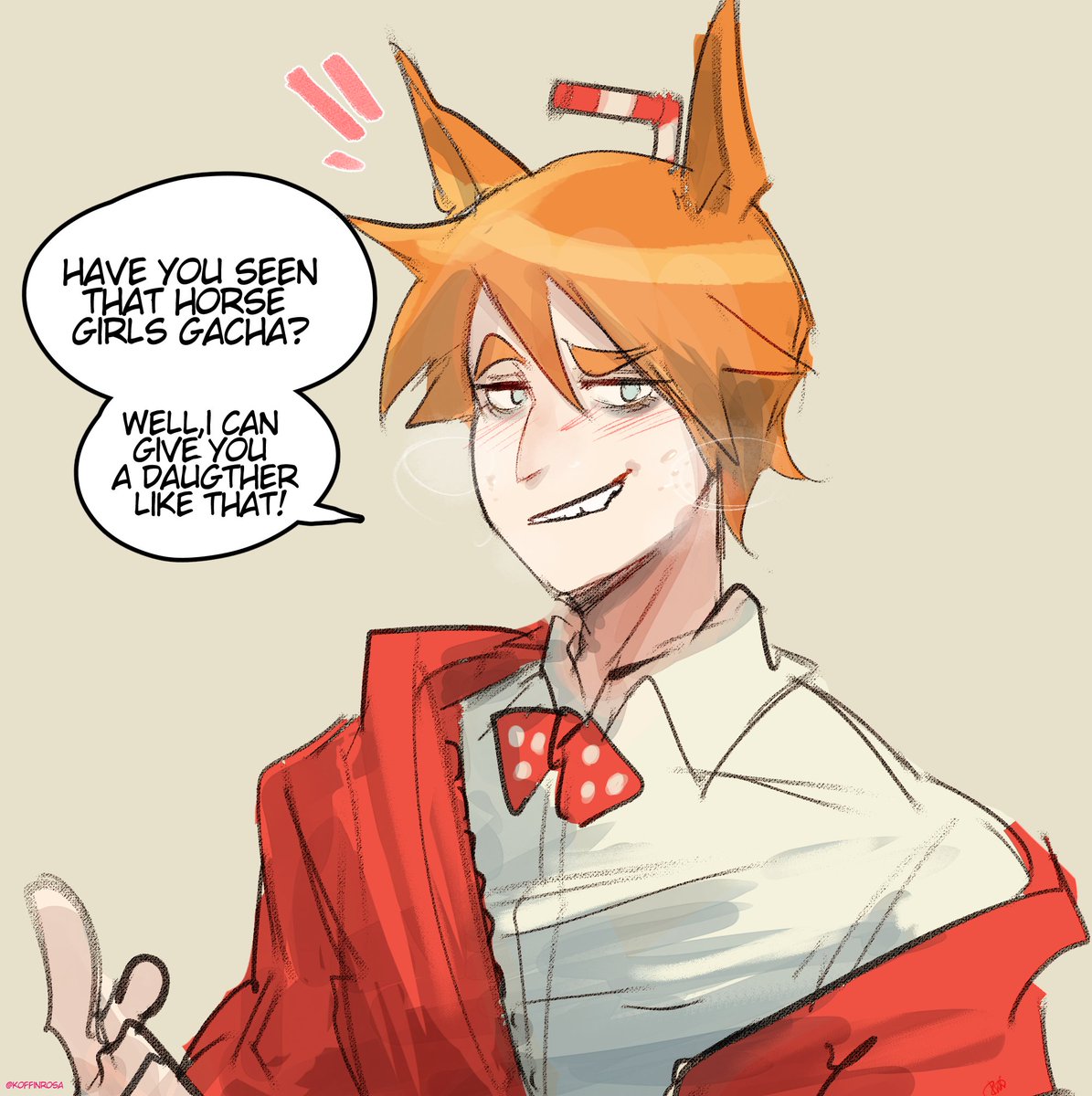 he got that horse boy rizz