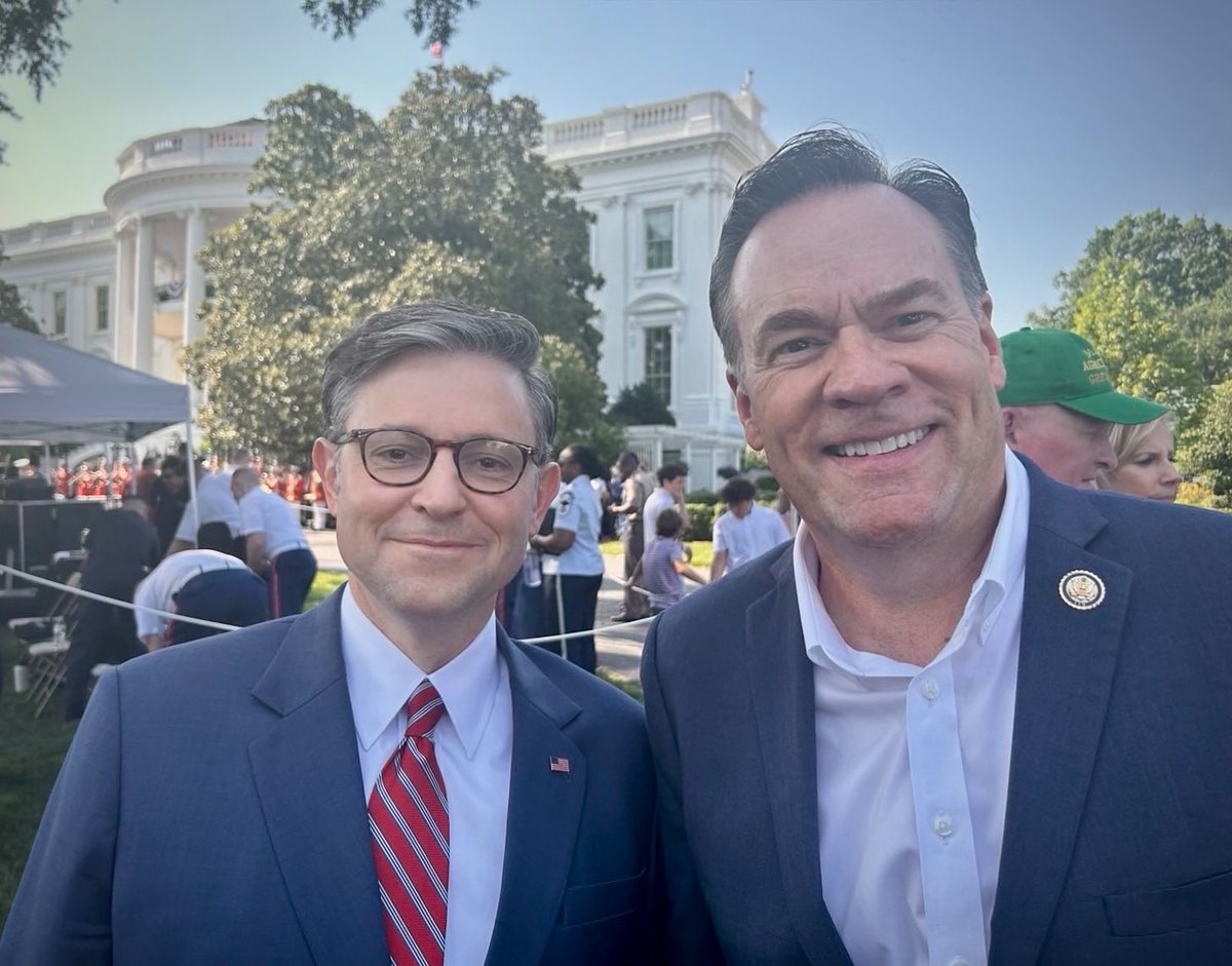 RepRussFulcher's tweet image. H.R. 1, the One Big Beautiful Bill, is officially LAW.
It was an honor to stand beside @POTUS, @SpeakerJohnson, and congressional colleagues during this historic signing ceremony.
This legislation delivers for Idaho and America.
Specifically, it:
✅ Incorporates my bill,…