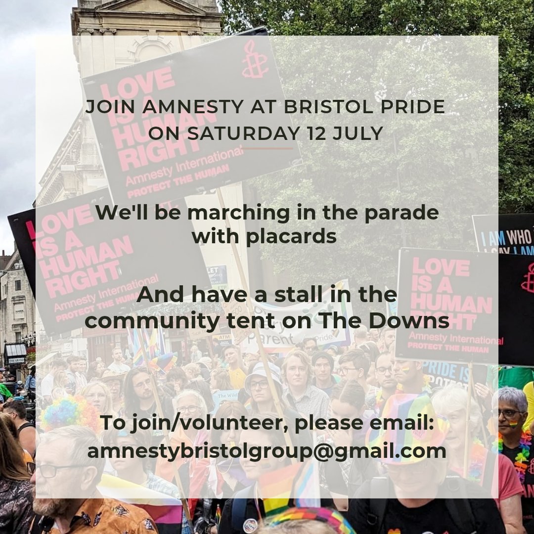Amnesty Bristol tweet media