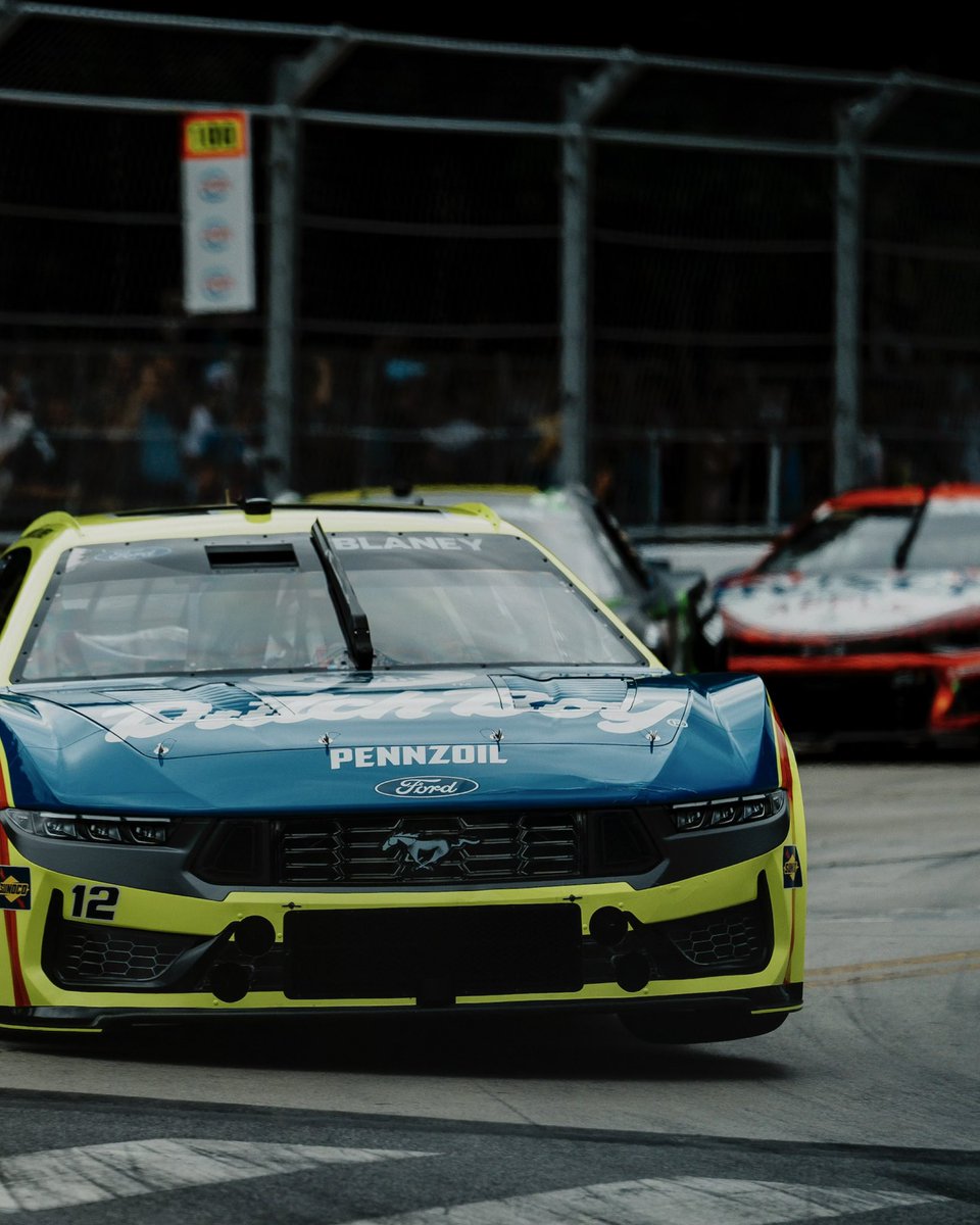 Blaney's tweet image. Chicago was an exciting and unique experience. We raced really well and I was proud of the 12-Team for the hard work they put in to make it successful. Sonoma is on deck.