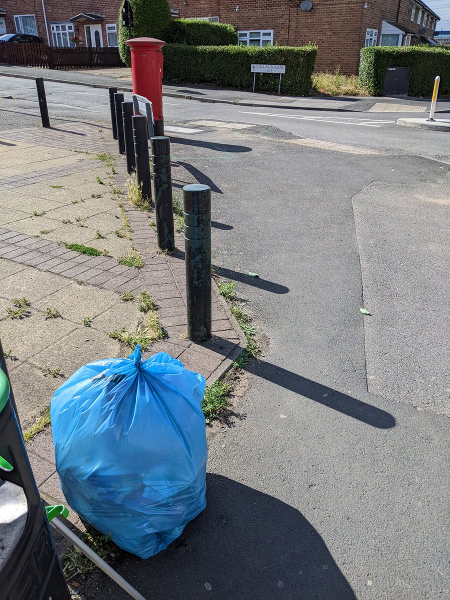 First bag notified for waste collection on corner with Chipperfield Road B36 <a href="/BCC_Help/">BCC Customer Service</a>