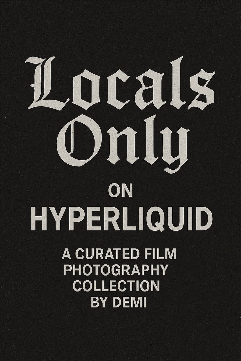 Locals Only website debut, demi.la
Designed by the one and only <a href="/EGT_DESIGN/">EGT</a>.

WL collabs and mint details soon to follow.

This is a very special moment to me, as a creative director and a perfectionist at heart, i redid the collection so many times but i think