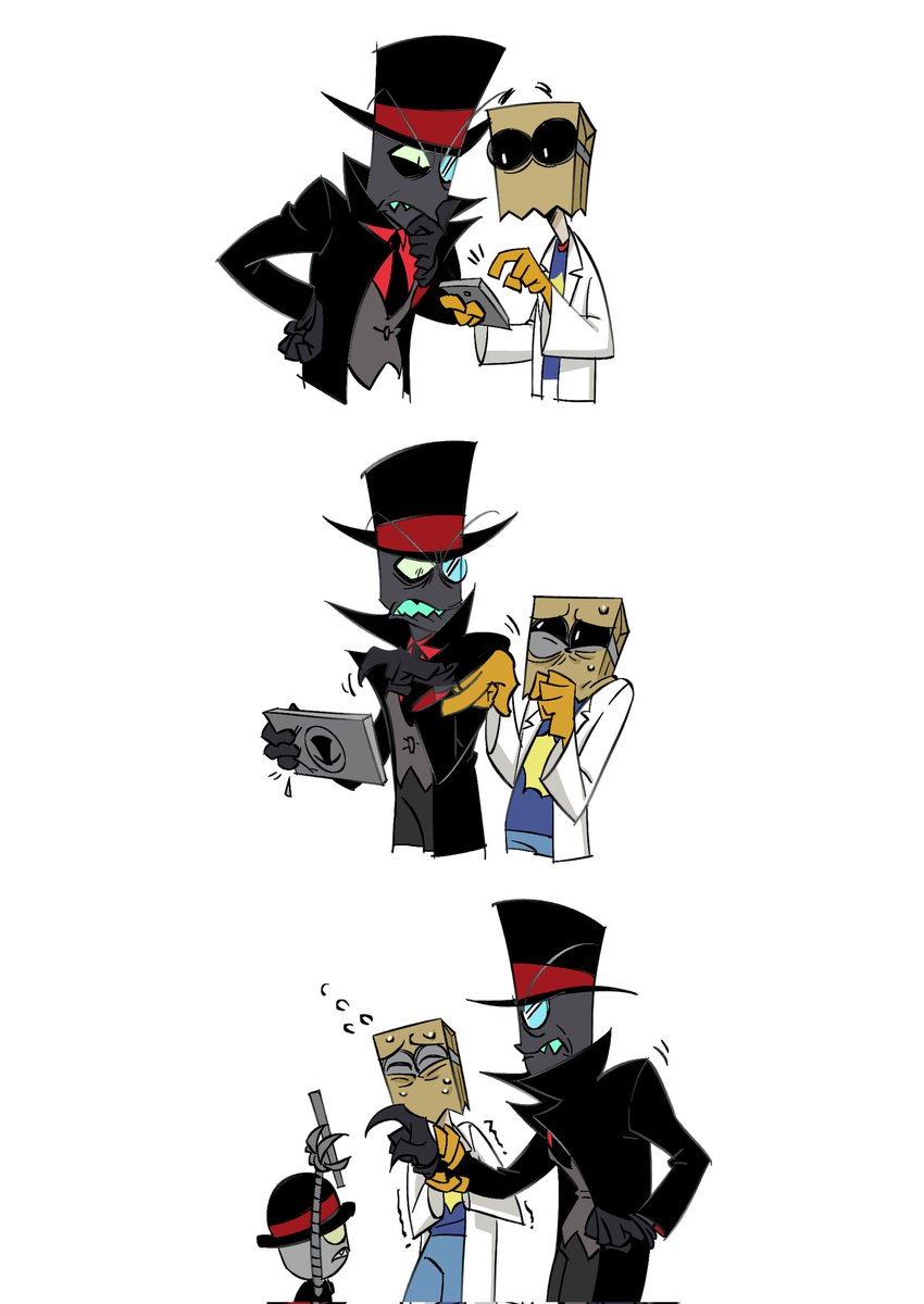 STARN_707's tweet image. #Villainous #BlackHat #drflug #myart