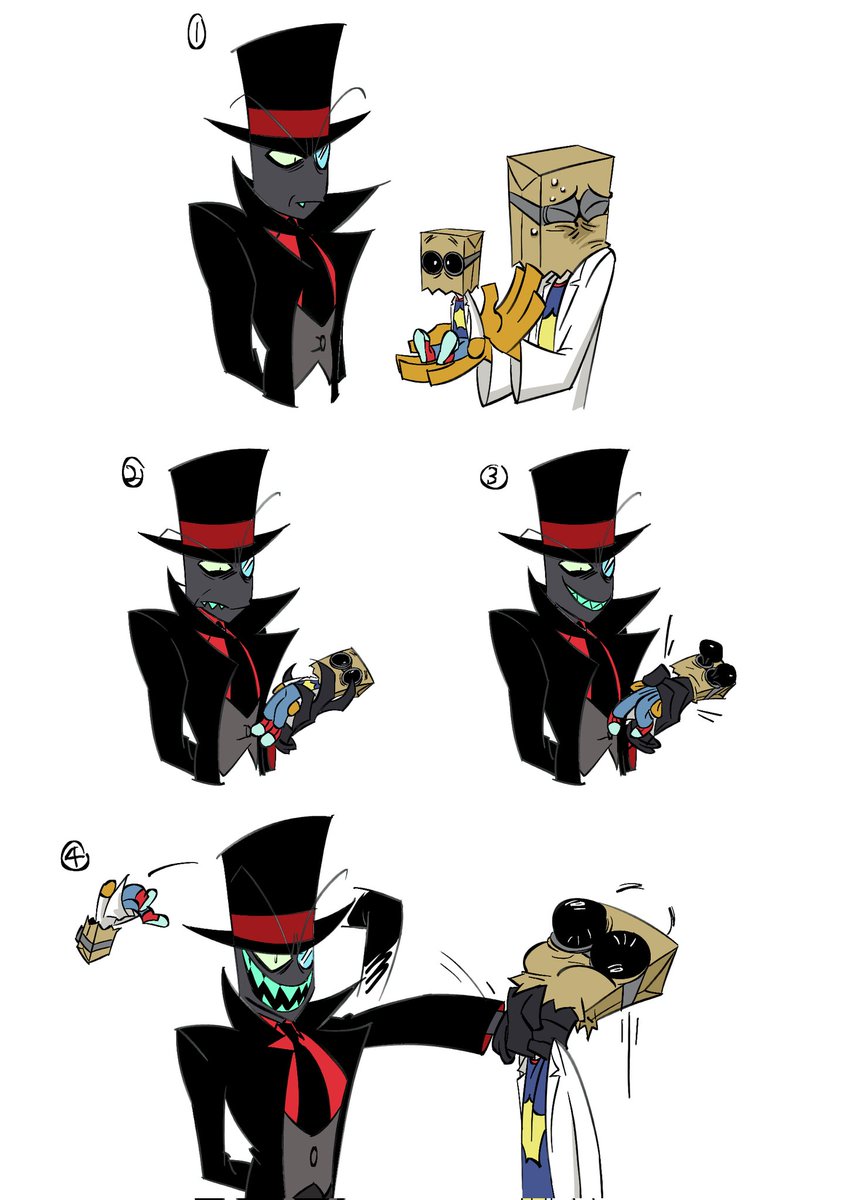 STARN_707's tweet image. #Villainous #BlackHat #drflug #myart