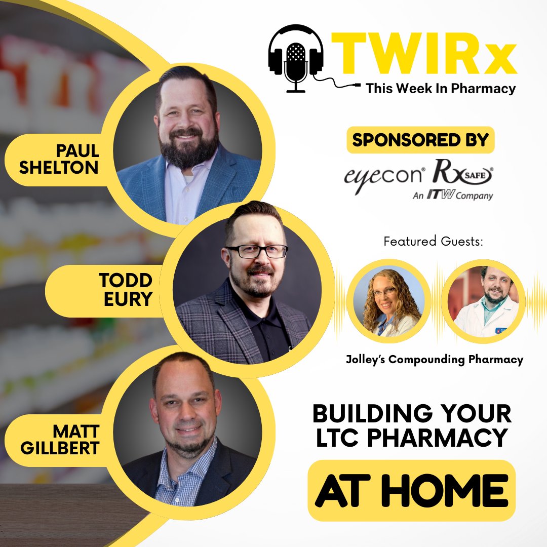 Building Your LTC at Home Pharmacy Business --What's the Blueprint? 

Sponsored by the leading adherence packaging technology from Eyecon <a href="/RxSafe/">RxSafe, LLC</a> Featuring Paul Shelton and Matt Gilbert  n 

Listen here on <a href="/Spotify/">Spotify</a> or any podcast directory: 
open.spotify.com/episode/3eN8IQ…
