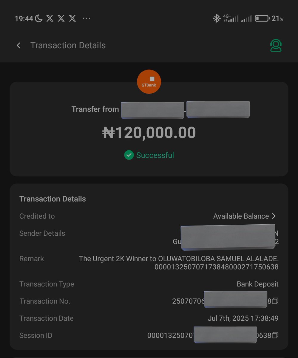 tobbykeyz's tweet photo. Thanks to everyone who supported and believed in me. I'm so happy being the winner of the @theurgent2kshow
Thanks to the organizers for the amazing opportunity, I'm very grateful
Y'all should follow @theurgent2kshow so you can stand a chance to be the next winner of the game show https://t.co/39vRijbFnz