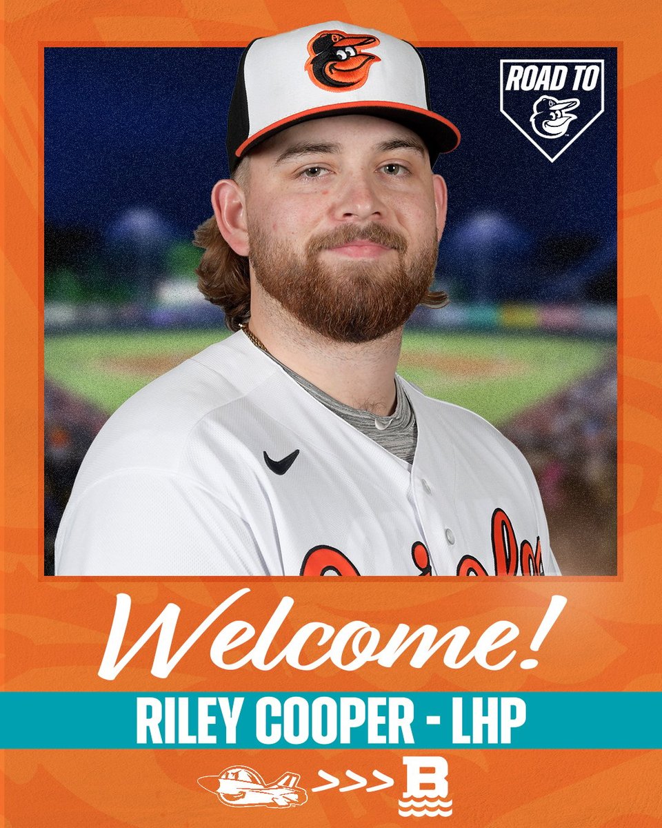 BaysoxOfficial's tweet image. A few new arrivals made their way here last week

Welcome to the Baysox, Riley Cooper and Carter Rustad! Congrats on your Double-A debuts!