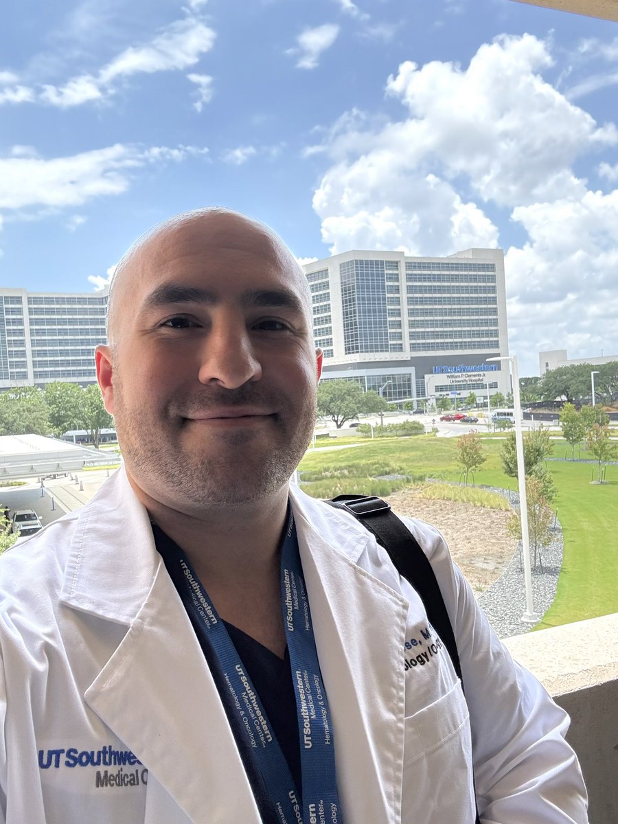 BRoseMDMPH's tweet image. First day of fellowship @UTSWHemeOnc and I just gotta say… I chose the best specialty there is 🤷