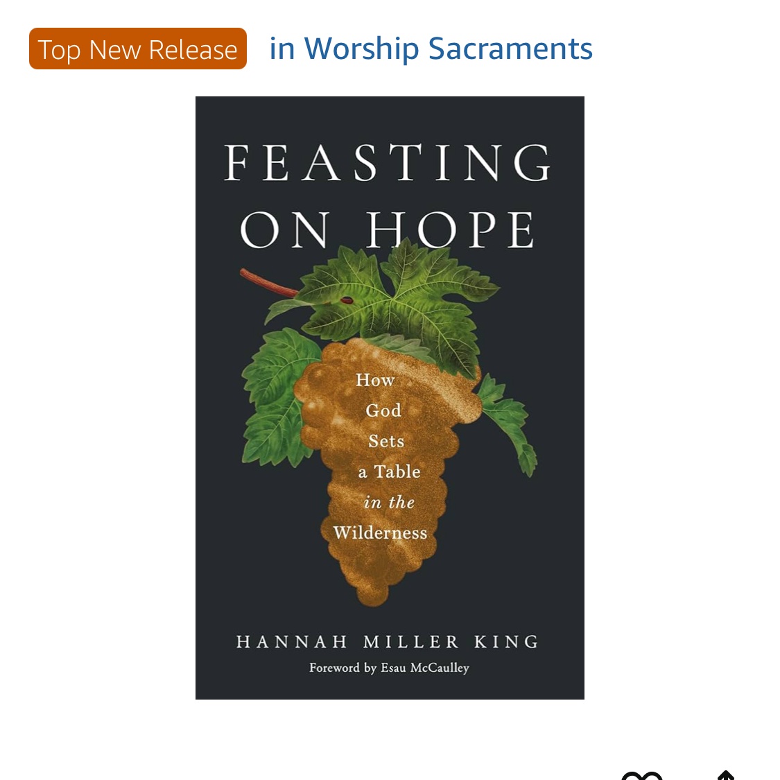 revhannahking's tweet image. Thks to those who preordered this weekend, my book is the #1 new release in the “sacraments” section of Amazon— AKA most niche book category in the internet 😆 But to me this is as exciting as when I won a writing contest in 2nd grade. Thanks, friends, for supporting me!