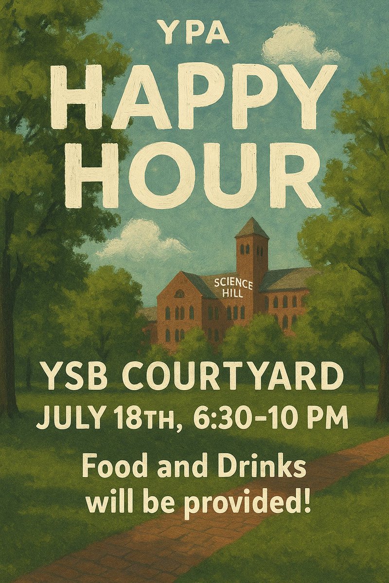 YalePostdocAsso's tweet image. Celebrate your successes or forget your problems with your fellow postdoc and ARS colleagues at the YPA happy hour on July 18, 6:30-10 pm at the YSB courtyard. Drinks and food that is not papa john's will be provided. pull uppp & also rsvp: cglink.me/2dA/r2299458 :)