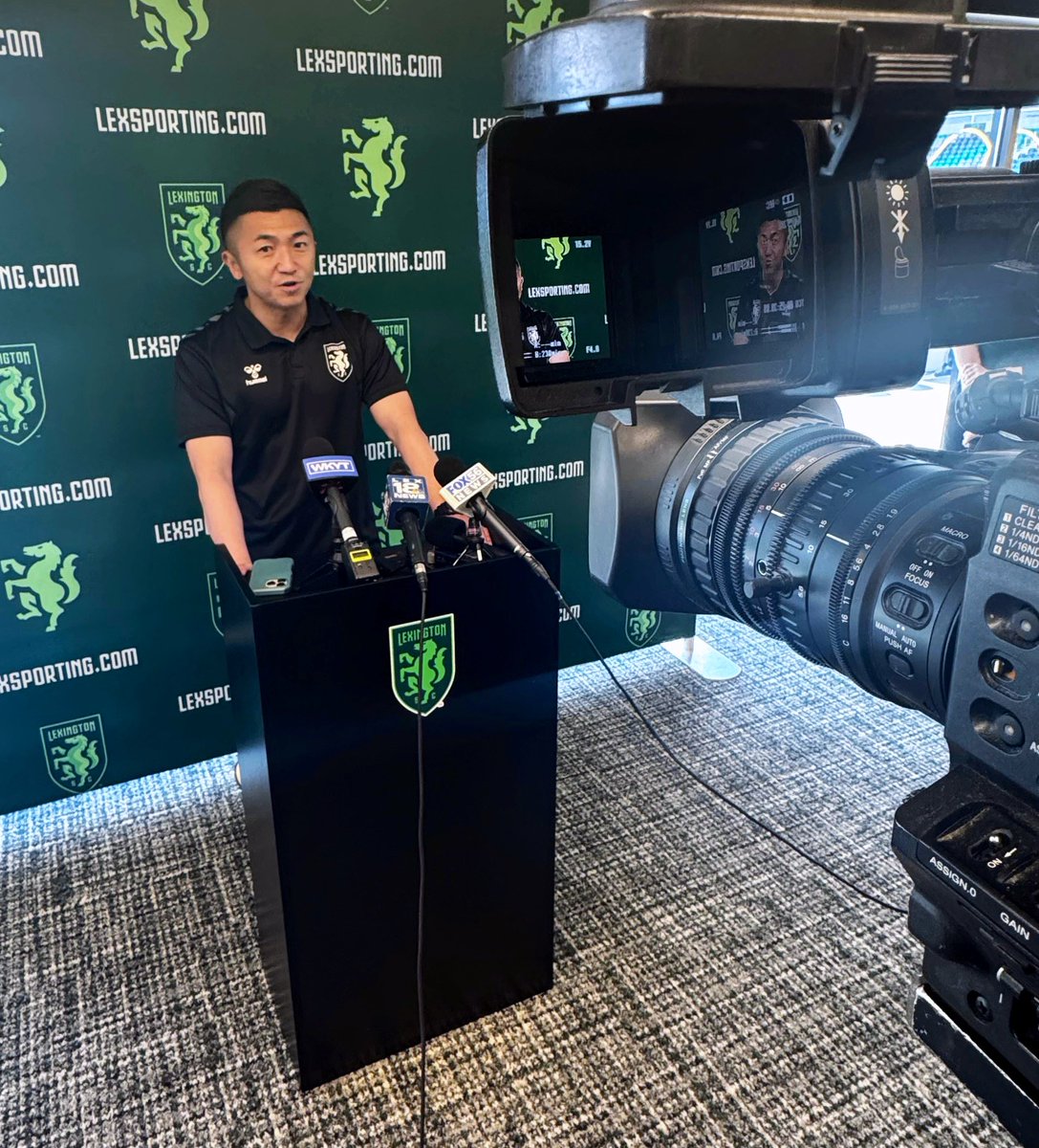 HowardWKYT's tweet image. Masaki “Mac” Hemmi is the new Lexington Sporting Club women’s head coach.
I spoke with him about his vision for the upcoming @GainbridgeSL season and what fans can expect. Catch the interview tonight on @WKYT
@LexSCwomen @masakihemmi