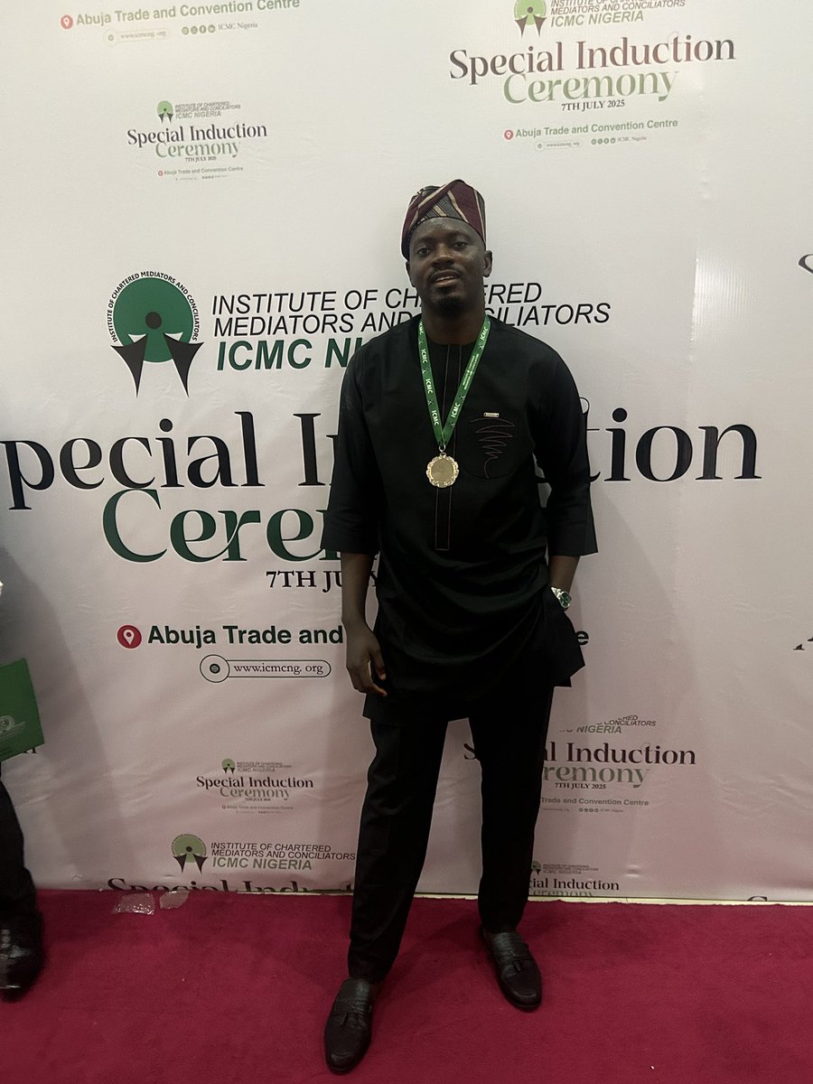 Today, I am honoured to be inducted as an Associate Member of the Institute of Chartered Mediators and Conciliators.

This is not just a milestone, it is a commitment to promoting dialogue, resolving disputes, and fostering harmony in every sphere I touch. Grateful ⚖️ #ICMC