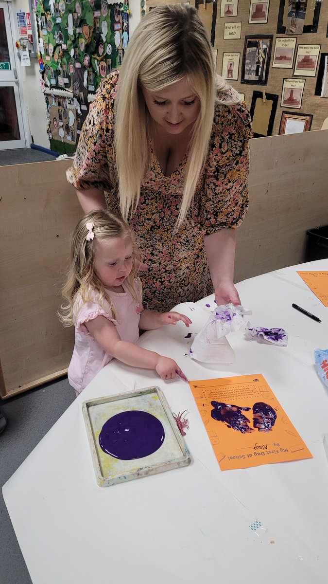 marys_rc's tweet photo. We had a successful link up session this afternoon for all our new starters in September. We made ice cream sundae's, created handprint memorial cards, and enjoyed playing in our new environment. #childrenofthefuture https://t.co/oIDeO2cYVh