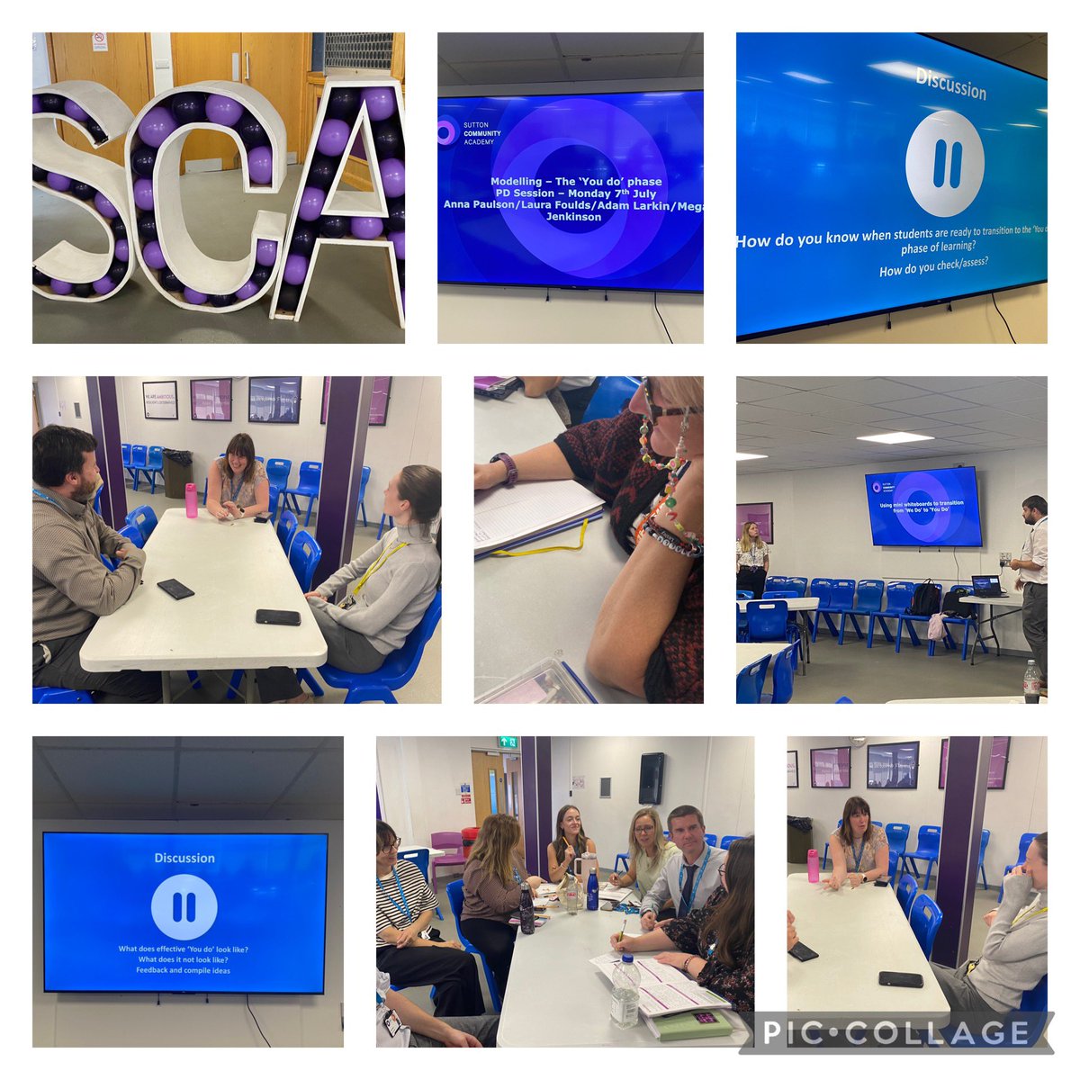 Excellent discussions at our PD session tonight on modelling and preparing students for independent practice #thesuttonway #modelling #excellence