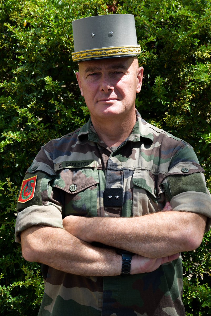 COM6BLB's tweet image. Le GBR CARLETON a officiellement pris ses fonctions de @COM6BLB ce matin au sein de l’état-major de la #6BLB.