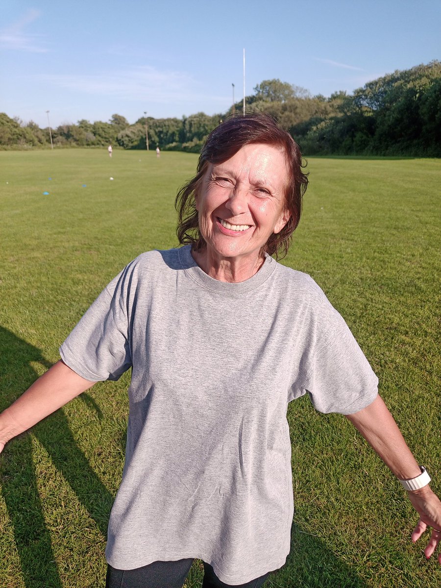 Congratulations to Lynne, winning her first of hopefully many Welsh caps - unfortunately for Walking Football over 60s.