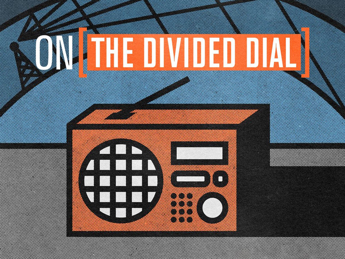 Radiolab's tweet image. When shortwave radio was invented, some said it was a utopian mass communication tool. But quickly it turned into a propaganda machine where right-wing extremists, conspiracy theorists and cult leaders found homes. Listen here: lnk.to/radiolab!x