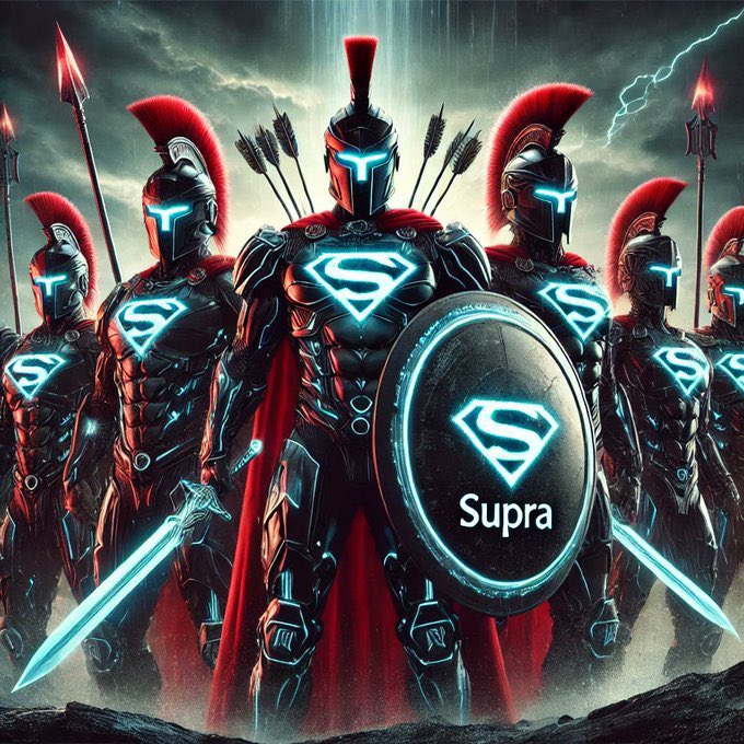 The #SUPRA Community is Rock Solid &amp; growing day by day. New KOLS popping up like mushrooms 🔥

If you want to join the $SUPRA OG'S family group private chat on X leave a comment below, i'll add you 👇

Go out and share this post SPARTANS 💯⚔️
United we Stand 💪💪
<a href="/SUPRA_Labs/">Supra</a> 💎