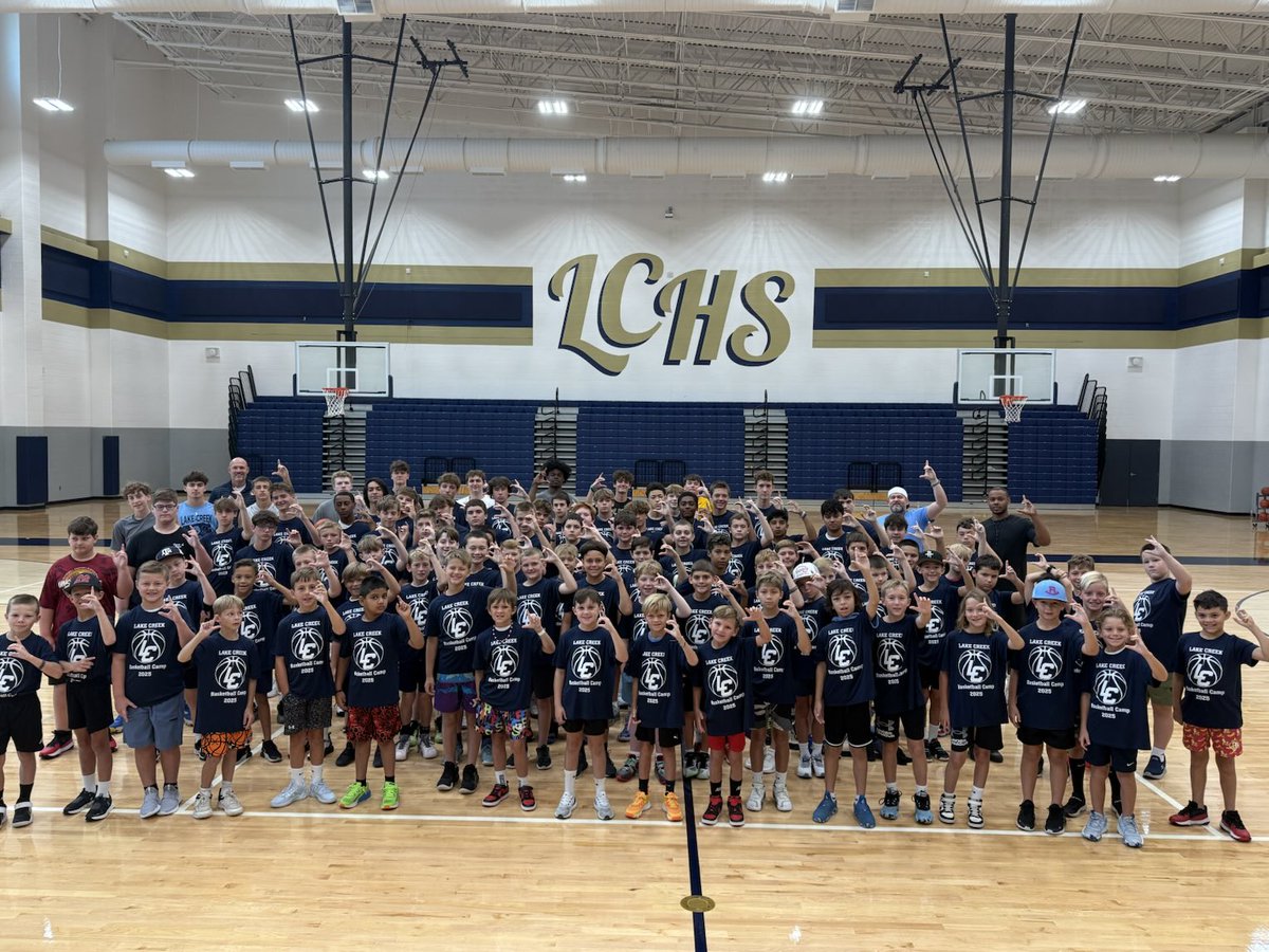 Great first day of camp! “LC!!”