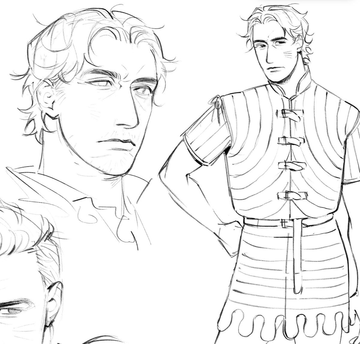 I drew him last week🖤