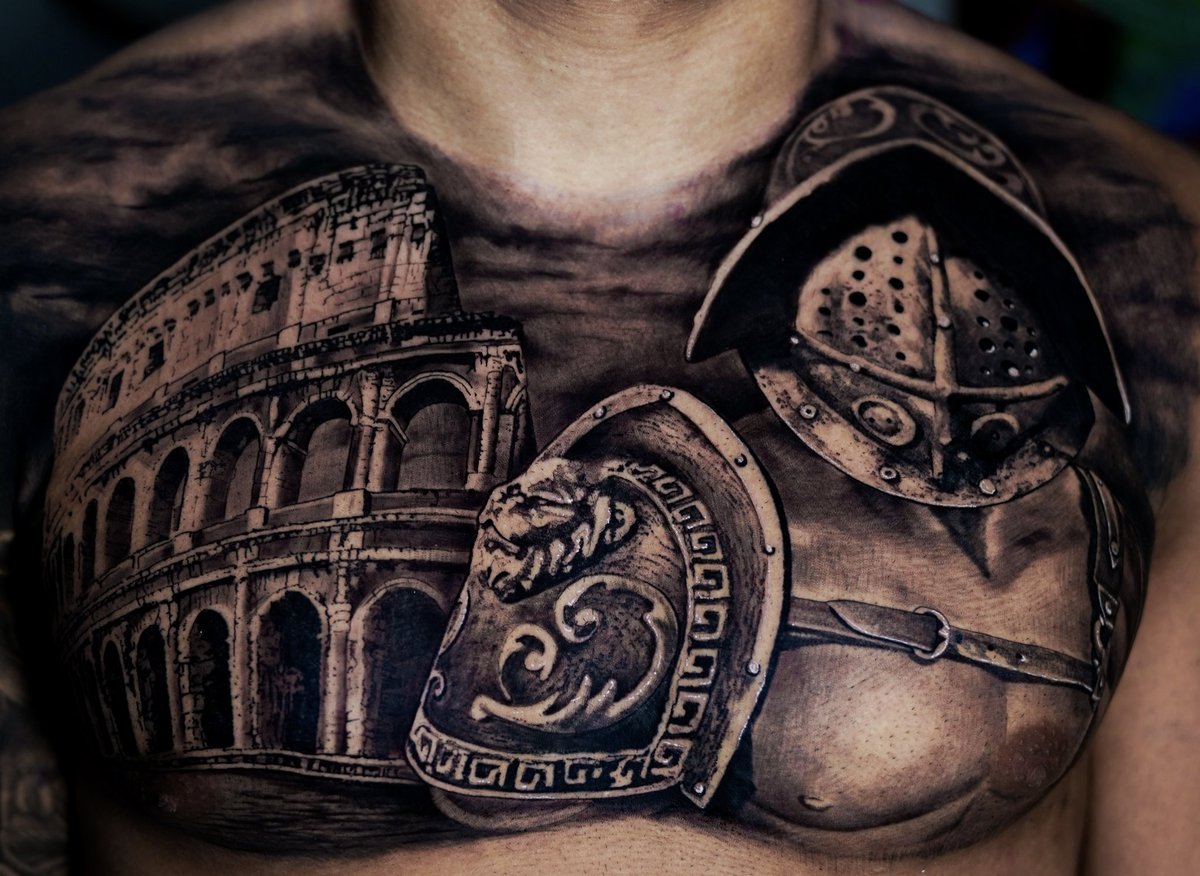 Marcel Dorff 🇳🇱🇮🇩 (@bigmarcel24) on Twitter photo After Earning Double Bonus at UFC, Nikolas Motta Immortalizes Moment with Gladiator-Themed Chest Tattoo by Italo Nanais
Fresh off one of the most intense and memorable performances of his UFC career, Brazilian lightweight Nikolas Motta has chosen to commemorate the moment in After Earning Double Bonus at UFC, Nikolas Motta Immortalizes Moment with Gladiator-Themed Chest Tattoo by Italo Nanais
Fresh off one of the most intense and memorable performances of his UFC career, Brazilian lightweight Nikolas Motta has chosen to commemorate the moment in
