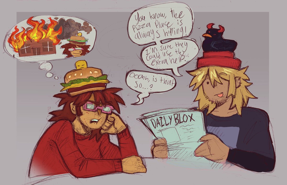 jaxspicerr's tweet image. seven eee seven #robloxart