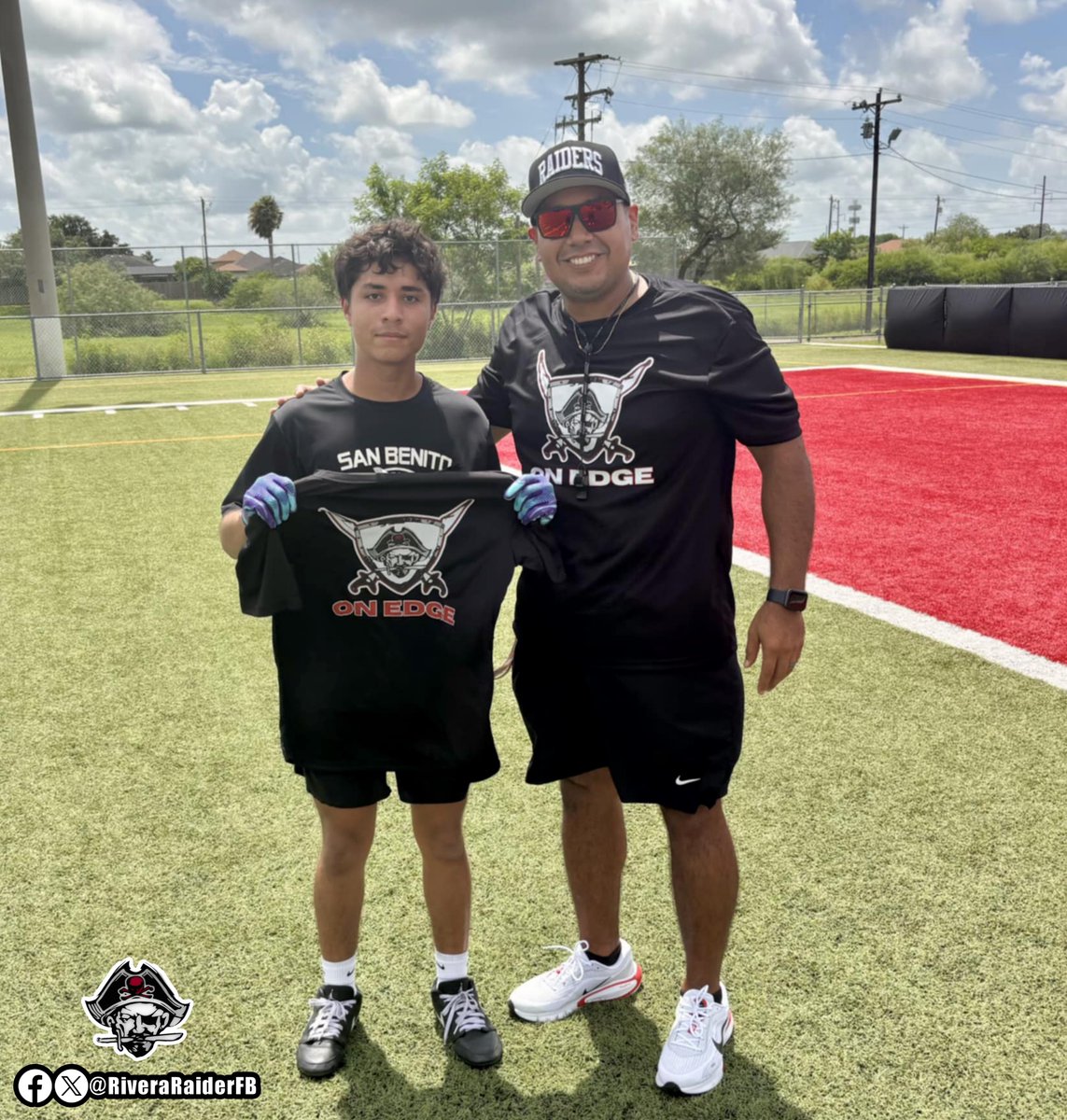 Today’s ‘On Edge’ Players of the Day are Freshman Austin Alvarado and Senior Alejandro Garza — both came in motivated and brought focus, energy, and that relentless #RaiderNation intensity to the field.