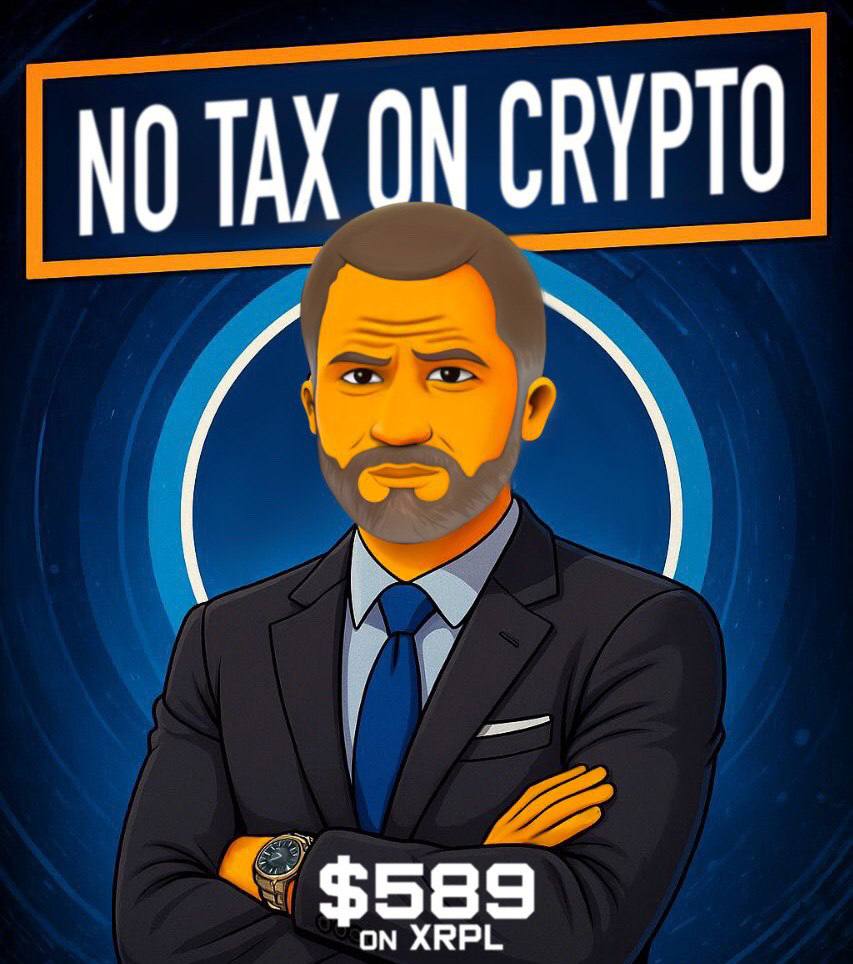 🚨 Imagine a world where your crypto gains are YOURS. No middlemen. No IRS cut. Just pure, untaxed freedom.

Do you think Trump will deliver on that promise? Crypto week...? 🤔

No tax on crypto.
No mercy for the old system 💪 

#589XRP #589Community #XRP