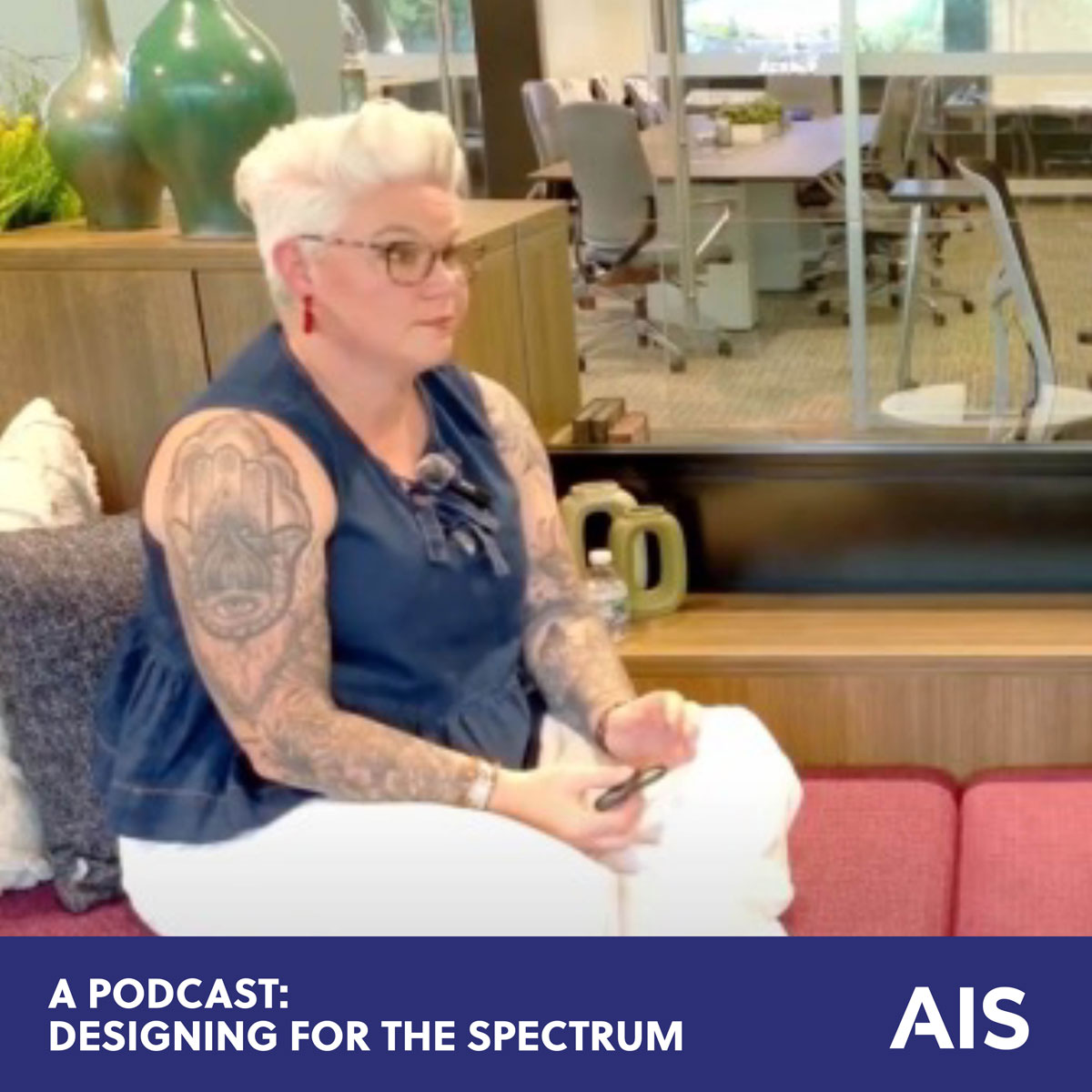 Our Radiance Program supports workplace neurodiversity.

Check out this conversation about how one individual came to understand her own workplace needs.

Watch: youtube.com/watch?v=xOwqiL…

Hosted in our HQ showroom w/ Kelly Colon &amp; Kristina York.

#AISOfficeFurniture