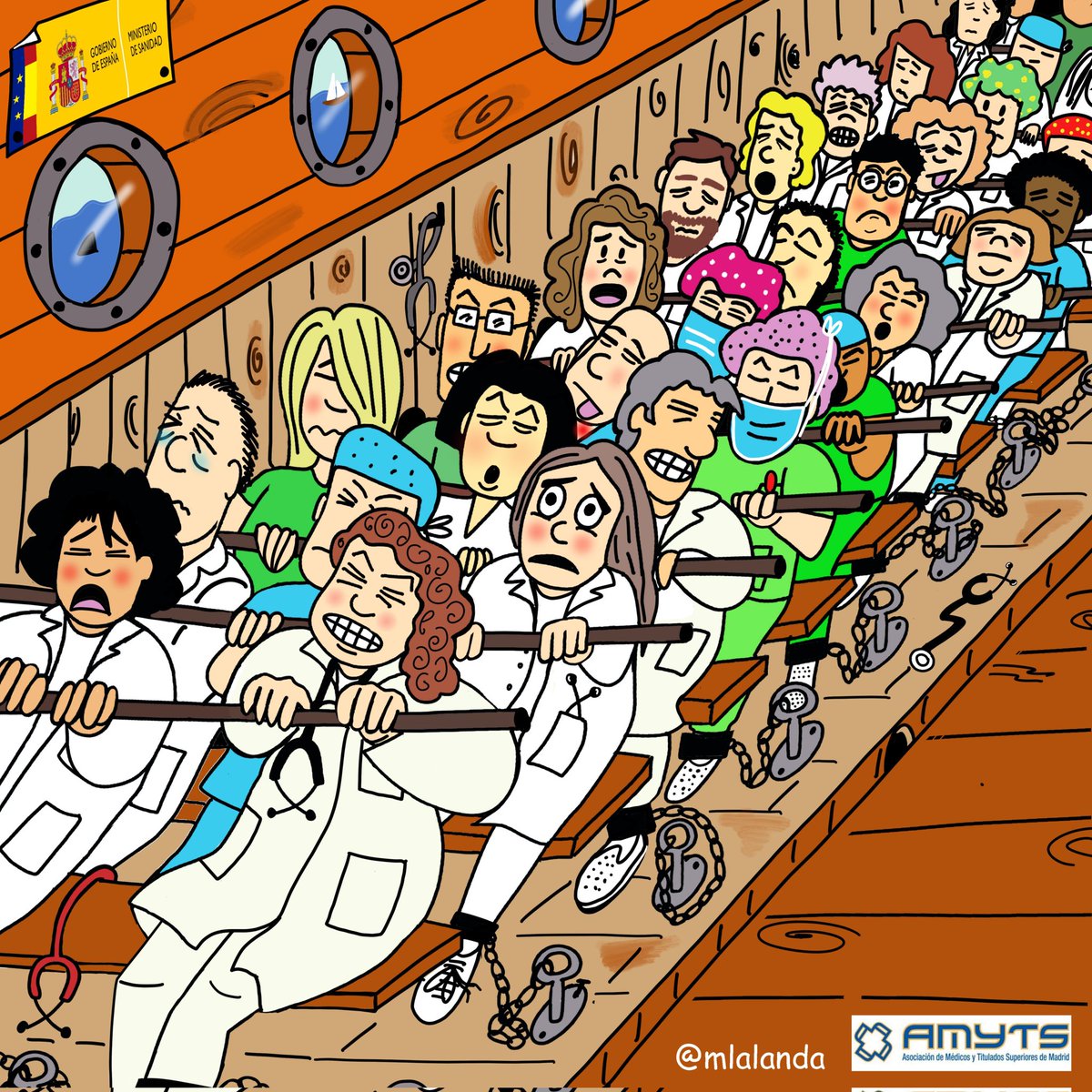 Angela Hernández Puente 👩🏽⚕️ (@angelaamyts) on Twitter photo <a href="/rafabravo/">Rafael Bravo</a> No se quieren enterar. Ni unos, ni otros. Ningún color va a renunciar a la "bicoca" de condiciones en la que nos tienen a los médicos. 😔 <a href="/rafabravo/">Rafael Bravo</a> No se quieren enterar. Ni unos, ni otros. Ningún color va a renunciar a la "bicoca" de condiciones en la que nos tienen a los médicos. 😔