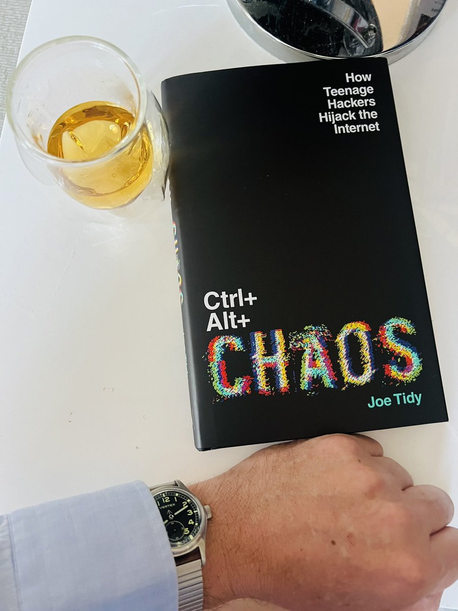 MARK A IZATT (@markaizatt) on Twitter photo Just home from <a href="/RUSI_org/">RUSI</a> where <a href="/joetidy/">Joe Tidy BBC News</a> was the principle panelist during a vital discussion on teenage hackers and of course the author of this new book. 
The panel was illuminating but Joe’s passion for the topic made the evening. 
Resisted the temptation to start reading on Just home from <a href="/RUSI_org/">RUSI</a> where <a href="/joetidy/">Joe Tidy BBC News</a> was the principle panelist during a vital discussion on teenage hackers and of course the author of this new book. 
The panel was illuminating but Joe’s passion for the topic made the evening. 
Resisted the temptation to start reading on