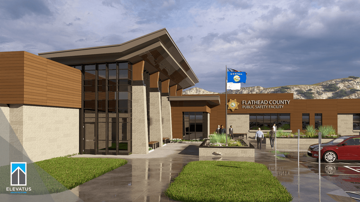 ElevatusArch's tweet image. Flathead County, Montana has launched an outreach campaign to share its vision for a new public safety facility.
Designed by Elevatus Architecture, the modern space will replace the aging jail and improve safety, operations, and long-term growth.
➡️ heyor.ca/OzhX77