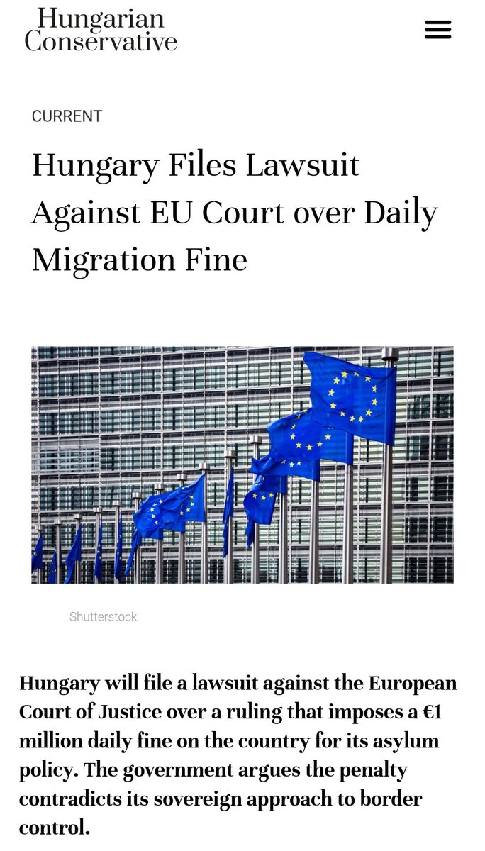 TraceyOMahony81's tweet image. Ireland - it costs €5m per day to comply with the EUs open border immigration policies
Hungary - it costs €1m per day to tell the EU to get stuffed, but this requires strong leadership and will, neither of which exists in Dail Eireann