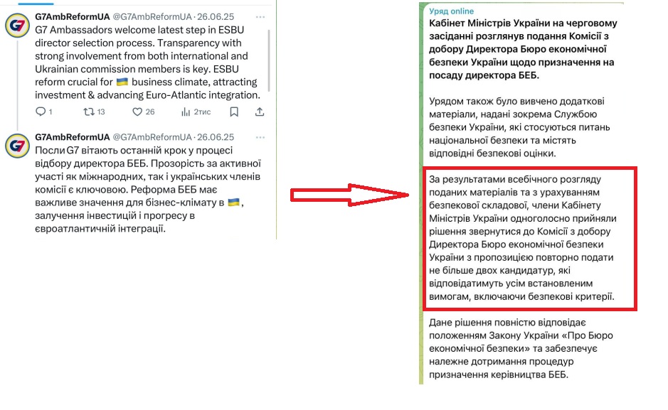 13Hellis_13's tweet photo. я була впевнена, що буде саме так. Бо 
1) обраний комісією глава БЕБ - це дуже велики ризики для Офісу Президента. Він взагалі їм не підконтрольний. 
2) ну а плюнути ЄС та G7 у обличчя, щоб всю допомогу зупинили - це вже неприкритий шлях влади до капітуляції та диктатури. https://t.co/eb9QybK0cR