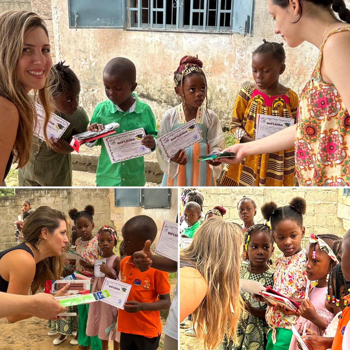 “El material escolar recollit durant la campanya de maig i juny ha arribat al destí. Moltes gràcies, famílies, per la vostra colaboració. Amb petits gestos podem fer un món millor”