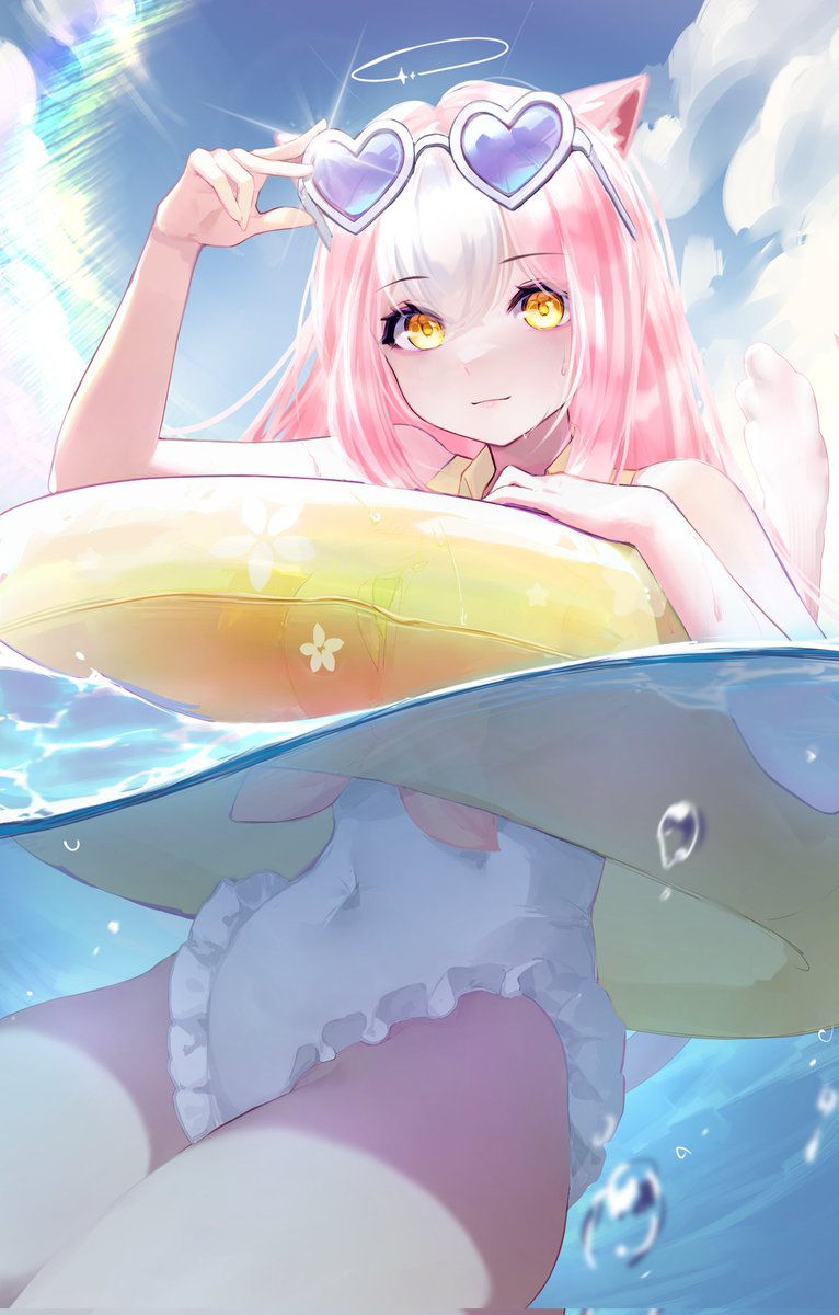 Won't you swim with me? 🍡💗

🎨 @/ponponpabi_18 #Aipekoart