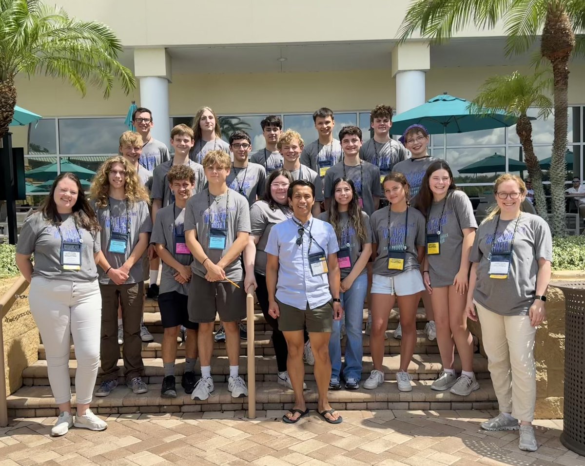 Our Eagles have arrived in Orlando for the 2025 Mu Alpha Theta Convention! #EaglesSoarAbove #CHSDowntownProud
