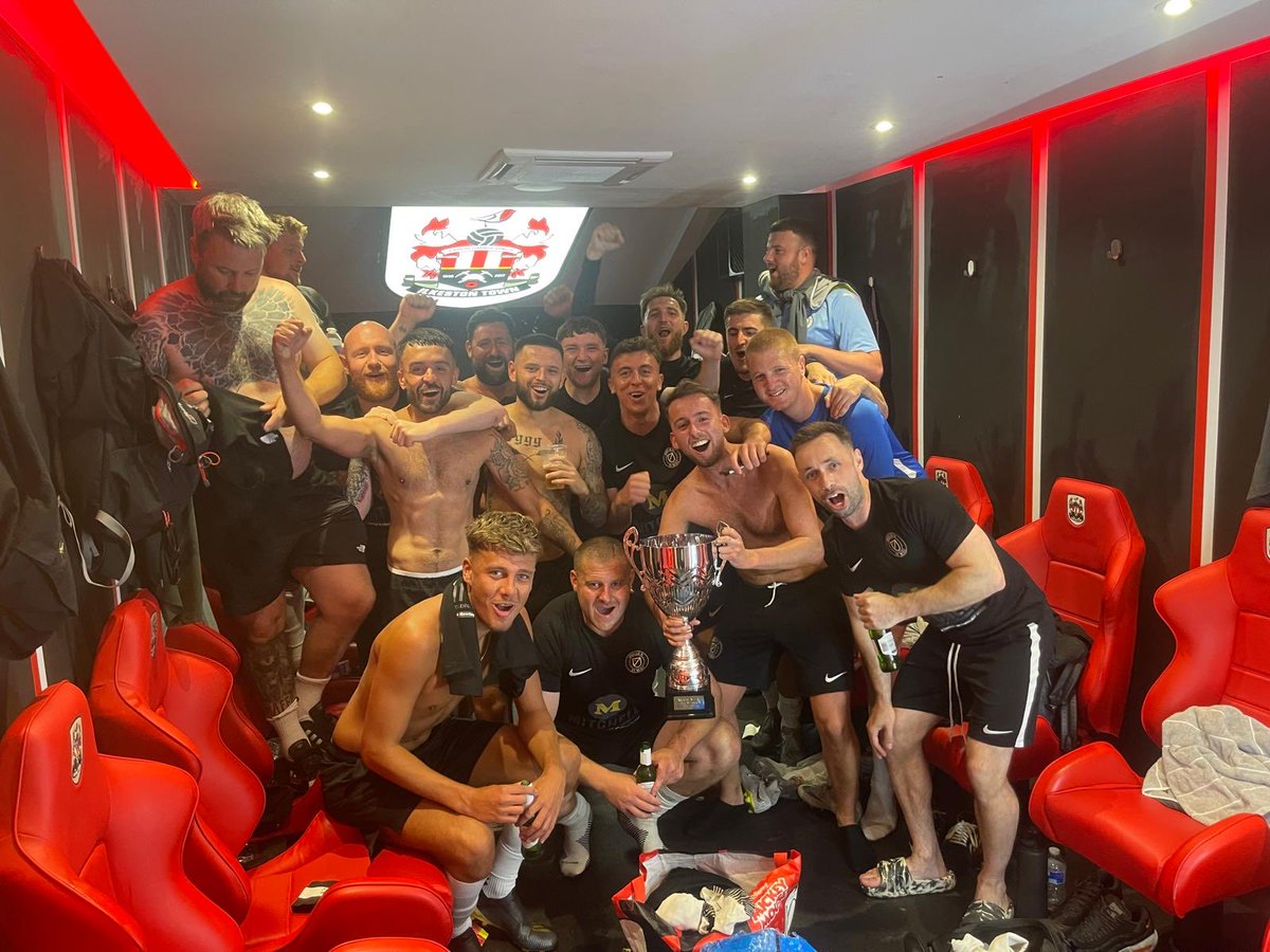 KnightandCoFC's tweet image. Can’t believe it’s been a year since we faced @roverandout and became National Affinity Cup Champions! 🤩 An incredible day topped off by becoming the official best charity team in England 🖤 Would love  to be able to defend our trophy at some point one day too 👀