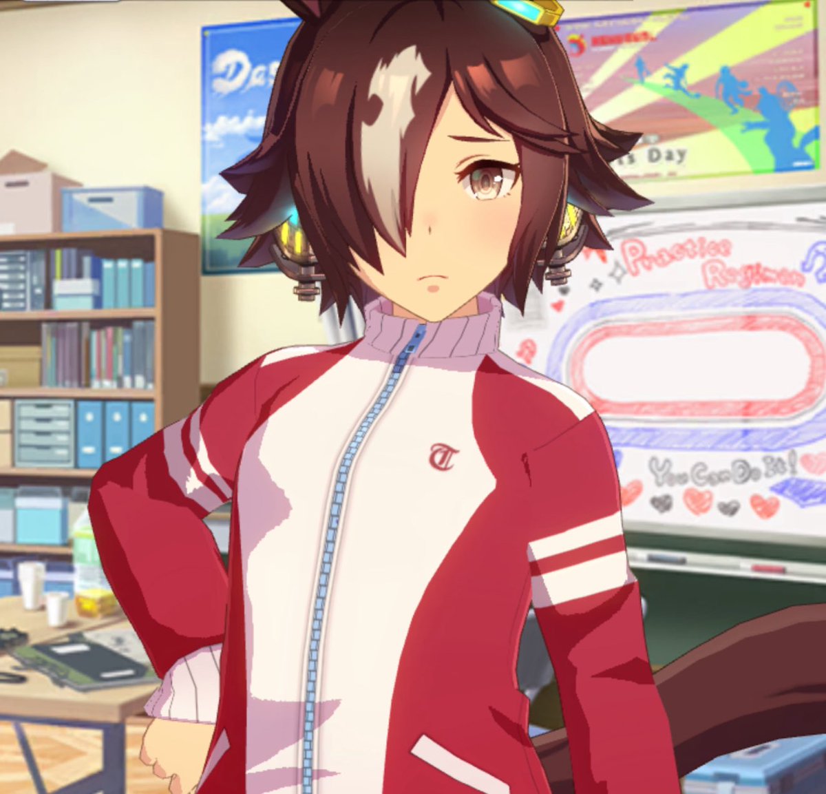 ShadyyyyVRC's tweet image. My Vodka cried immediately after finishing 2nd place for the first time (after winning all her other Umamusume races) and it made me tear up in the airport