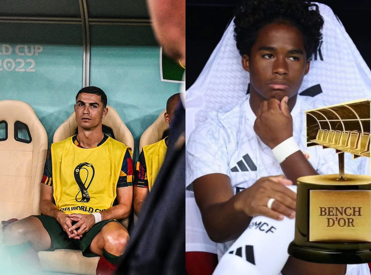 Came to Madrid claiming he'd erase Messi’s history. 

Ended up like Ronaldo in Qatar 🤣🤣🤣