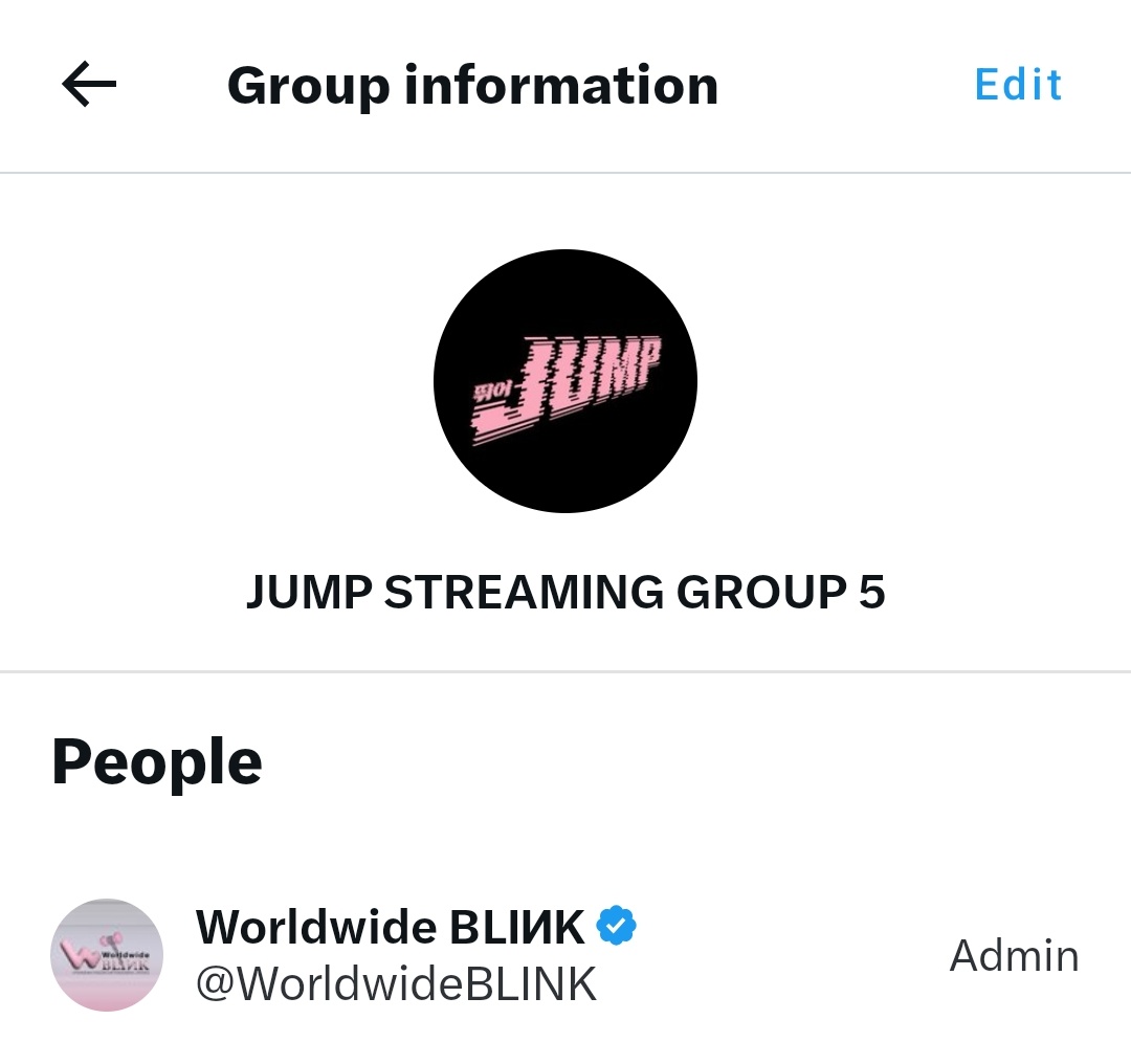 BLINK GC FOR "JUMP" STREAMING 🖤🩷

- Dedicated streamers 
- OT4 BLINK 
- Active, Will stream, non-toxic
- Reply &amp; RT to get added‼️