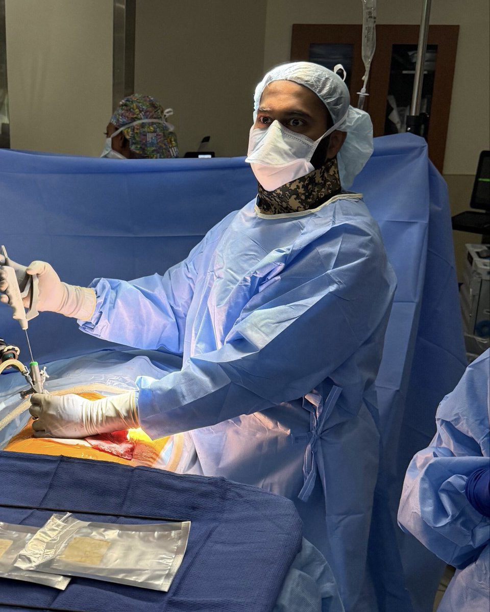 ArthrexSpine's tweet image. Congratulations to Vamsi Kancherla, MD, for completing the first ultra-minimally invasive endoscopic spine surgery within the @NorthsideHosp System at Northside Hospital Gwinnett in Lawrenceville, Georgia using #Arthrex innovation!
“Unlike traditional open spine surgery, which…