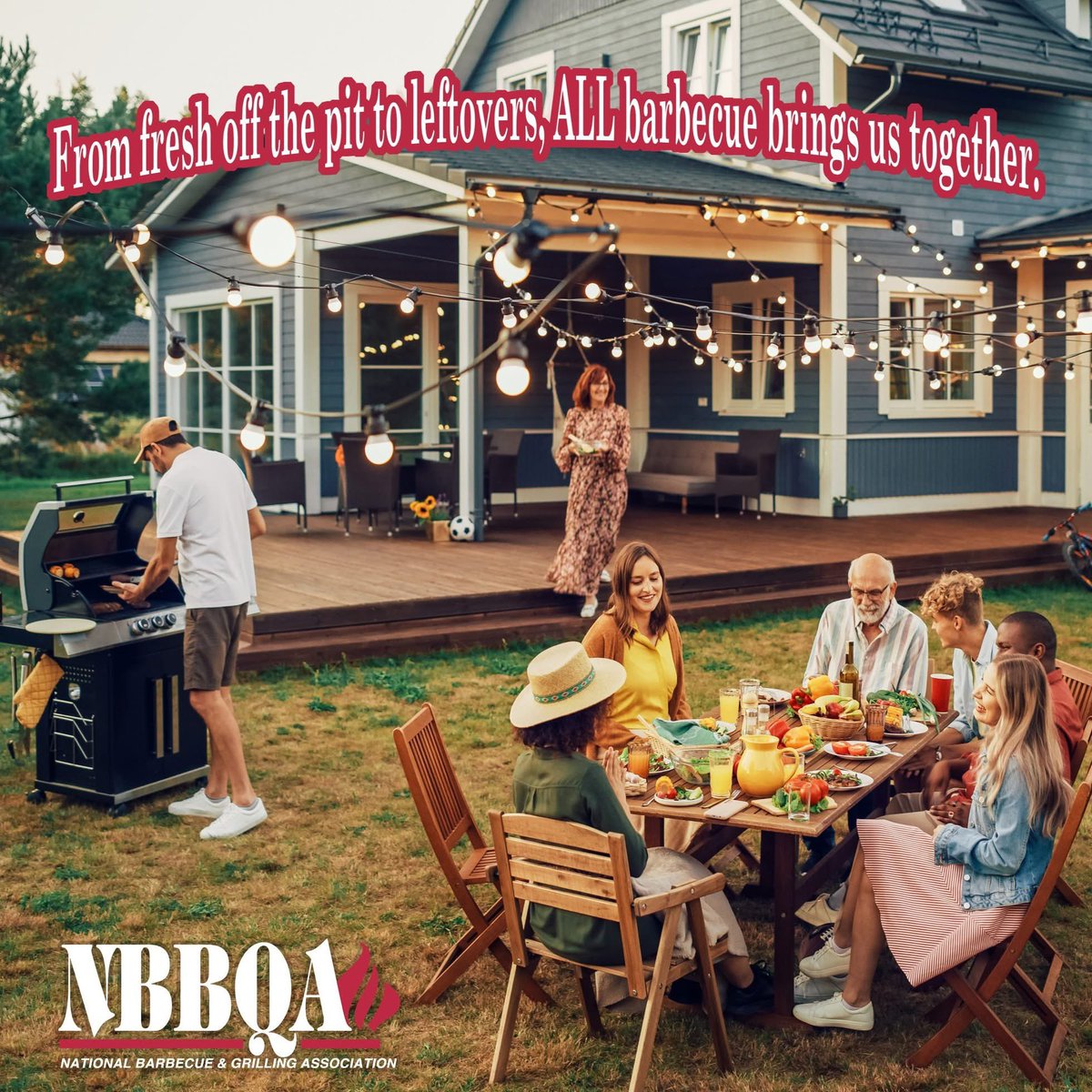 At NBBQA, we celebrate the rich traditions and bold creativity that keep our BBQ culture thriving. Whether it’s fresh brisket or a leftover taco reinvention, it’s all about sharing our passion and community with the World. Join the movement!  🔥
#NBBQA  ##Nowthatsgrillin