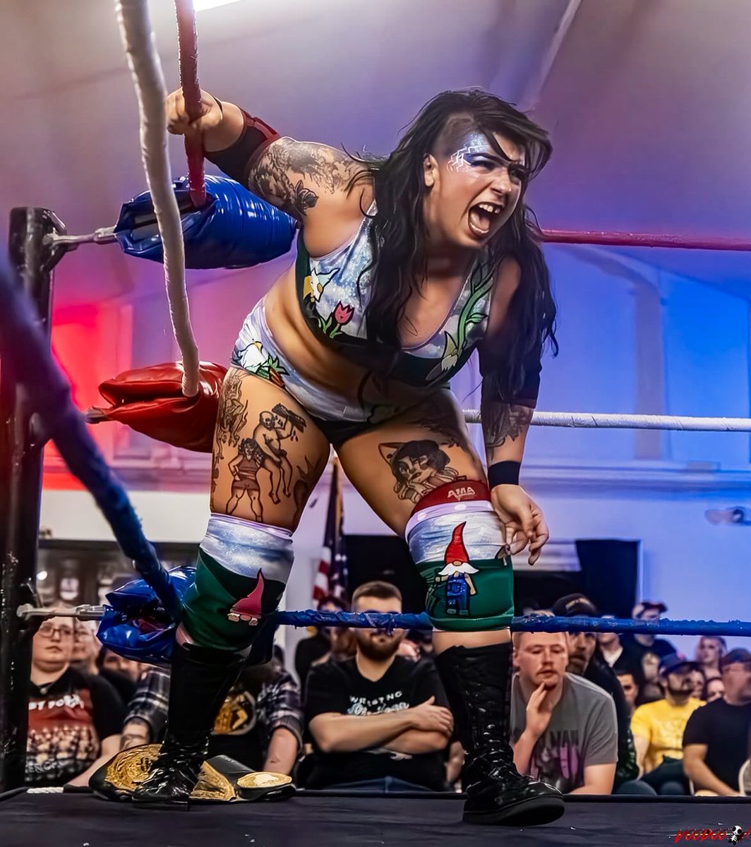 From poised to PISSED really f%^king fast.

Back in a <a href="/LWMaine/">Limitless Wrestling</a> ring July 20th in Hermon, Maine. 

Sorry in advance to Davienne.