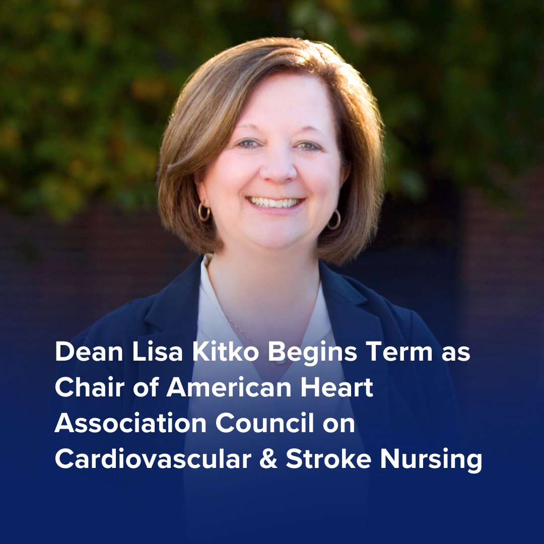 URochester School of Nursing (@uofrson) on Twitter photo Congratulations to <a href="/DeanLisaKitko/">Lisa Kitko</a>, who has begun a 2-year term as chair of the <a href="/American_Heart/">American Heart Association</a> Council on Cardiovascular & Stroke Nursing. Dean Kitko is an award-winning palliative care researcher and a Fellow of the AHA since 2015. Read more: urson.us/lk-cvsn | #URNursing Congratulations to <a href="/DeanLisaKitko/">Lisa Kitko</a>, who has begun a 2-year term as chair of the <a href="/American_Heart/">American Heart Association</a> Council on Cardiovascular & Stroke Nursing. Dean Kitko is an award-winning palliative care researcher and a Fellow of the AHA since 2015. Read more: urson.us/lk-cvsn | #URNursing